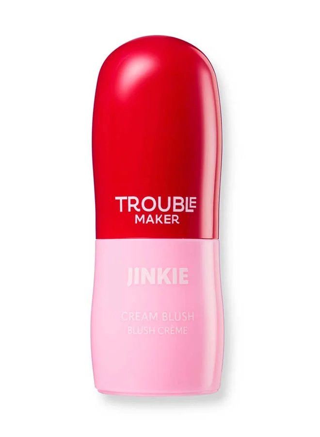 صانع المتاعب Jinkie Stick Cream Blush Too Much Baby Pink